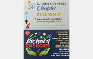 Nouveau sponsor  Richard énergies 